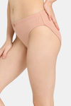 Rosaline Medium Rise Full Coverage Bikini Panty (Pack of 5) - Multicolor — thumbnail 4